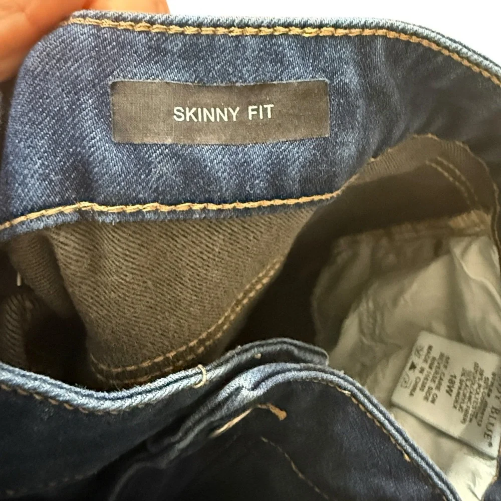 Judy Blue Skinny Jeans Women’s Size 18W Dark Wash Denim Stretch 5-Pocket - Picture 8 of 10